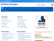 Tablet Screenshot of building.arlingtonva.us